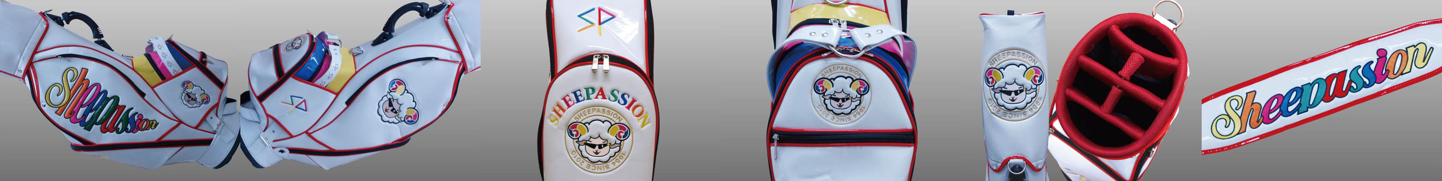 キャディバッグ（白）